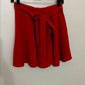 Red skater skirt ♥️